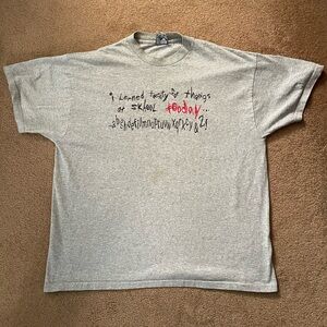 Vintage Y2K 2000-2001 EX Mixology Parody/Joke T-Shirt